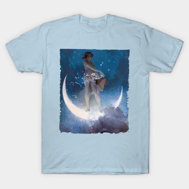 Spring Scattering Stars T-Shirt by UndiscoveredWonders